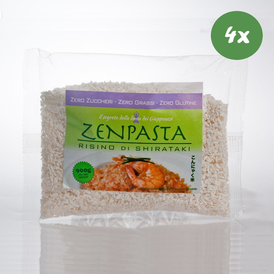 ZenPasta - Spaghetti de Konjac Séché Fior di loto, 250 grammes 